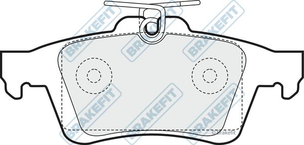 APEC BRAKING Комплект тормозных колодок, дисковый тормоз PD3202